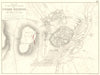 SIEGE OF CIUDAD RODRIGO. July 1810 & Jan 1812. Napoleonic Wars 1848 old map
