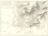SIEGE OF TARRAGONA. French Army Aragon 4 May-30 June 1811. Spain 1848 old map
