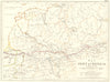 LATVIA LITHUANIA ESTONIA. Illustrating 1812 campaigns. Napoleonic Wars 1848 map