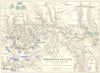 BATTLES OF SMOLENSK & VALTELINA. 17th, 18th & 19th August 1812. Russia 1848 map