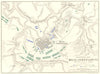 BATTLE OF MALO-JAROSLAWITZ. 24th October 1812. Russia. Napoleonic Wars 1848 map
