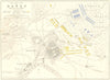 BATTLE OF HANAU. 30th October 1813. Germany. Napoleonic Wars 1848 old map