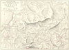 BATTLE OF NIVELLE. 10 Nov 1813 French Revolutionary Wars St Jean de Luz 1848 map