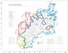 GLOUCESTERSHIRE. Parishes. Register start date. Ecclesiastical  1984 old map