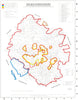 HEREFORDSHIRE.Parishes.Register start date.Ecclesiastical jurisdictions 1984 map