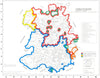 SHROPSHIRE. Parishes.Register start date. Ecclesiastical jurisdictions 1984 map