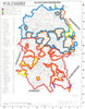 WILTSHIRE. Parishes.Register start date. Ecclesiastical jurisdictions 1984 map