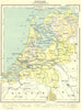 NETHERLANDS. Nederland;  (Kaarat der Grondsoorten)  1922 old antique map chart