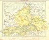 NETHERLANDS. Gelderland 1922 old antique vintage map plan chart