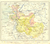 NETHERLANDS. Overijsel 1922 old antique vintage map plan chart