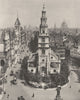 LONDON. St. Clement Dane's, Strand & Fleet Street from Australia House 1926