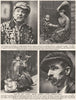 LONDON. 4 types whose humour livens London's ways. Costermongers 1926 print