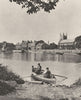 LONDON. Ferry to Isleworth and an old English inn (London Apprentice) 1926
