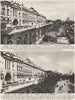 SOMERSET HOUSE. Thames. Victioria Embankment construction. 1860- 70 1926 print