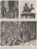 LONDON. 3 landmarks from London's earliest history. Walbrook 1926 old print