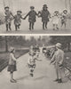 HYDE PARK. Children of West End Playground they have made own 1926 old print
