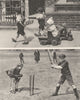 LONDON. Cricket. Children. Playgrounds for the London child 1926 old print