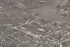 LONDON. 3 Basins of East India Docks & Blackwall reach Thames from air 1926