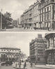 LONDON. Grosvenor Square and Stanhope Gate 1926 old vintage print picture