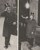 LONDON. Beadle in Ely Place and Panyer- man in the Temple 1926 old print