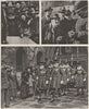 LONDON. Easter customs Westminster Smithfield. Maundy Money widows 1926 print