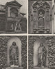 KING LUD & SONS. St Dunstan's Lodge, Regent's Park. Statues. Clock tower 1926