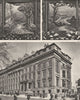 TRAFALGAR SQUARE. South Africa house and its Lure for Emigrants 1926 old print