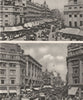 OXFORD CIRCUS. Oxford Circus of Nash and the Regency & now 1926 old print
