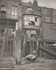 LONDON. An old tavern on the Riverside at Limehouse 1926 vintage print
