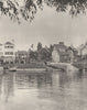 TWICKENHAM FERRY.Only a penny to Twickenham town 1926 old vintage print
