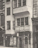 LONDON. Old Houses Strand conserved 1926 vintage print picture