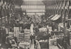 LONDON. Stalls fruit Department Covent Garden market 1926 old vintage print