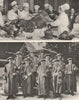 LONDON. Busy Guildhall chefs & ward beadles of city with insignia office 1926