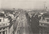 LONDON. From the roof of Bush House, Kingsway looking north 1926 old print