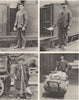 LONDON RAILWAYS. Train driver Fireman Carman Porter 1926 old vintage print