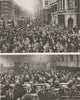 SALVATION ARMY. Charity. Oxford Street. Blackfriars Road. London 1926 print