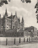 LONDON. The middle block and senior school at Dulwich college 1926 old print