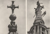 LONDON. Steeplejacks defy vertigo summit of St. Paul's & All Saints, Poplar 1926