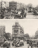 ELEPHANT AND CASTLE. In the centuries of the Horse-Tram & Motor-bus 1926 print