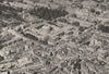 LONDON. British Museum from the air. Bloomsbury 1926 old vintage print picture