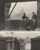 LONDON. Blackfriars bridge from the south and a Bankside picture. Children 1926