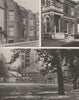 LONDON. Thackeray houses in Kensington at Young Street and Palace Green 1926
