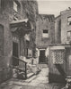LONDON. The Bridge house in George Row, Bermondsey 1926 old vintage print