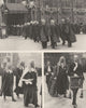 LONDON. Parade Abbey to House of Lords at Reopening of Law courts 1926 print