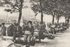 LONDON. Tower Wharf. one of London's Lunch- time gathering grounds 1926 print