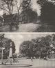 LONDON. Dulwich village and the Surviving Toll gate in College Road 1926 print