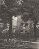LONDON. Marshalsea prison Churchyard of St. George's, Southwark 1926 old print