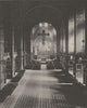 LONDON. Interior of Westminster Cathedral viewed from the west end 1926 print