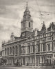 LONDON. Hammersmith town hall from Hammersmith Broadway 1926 old vintage print
