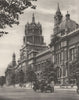 LONDON. Facade of the Victoria and Albert Museum in Cromwell Road 1926 print